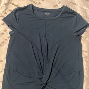 Athleta Dark Blue Short Sleeve Tee